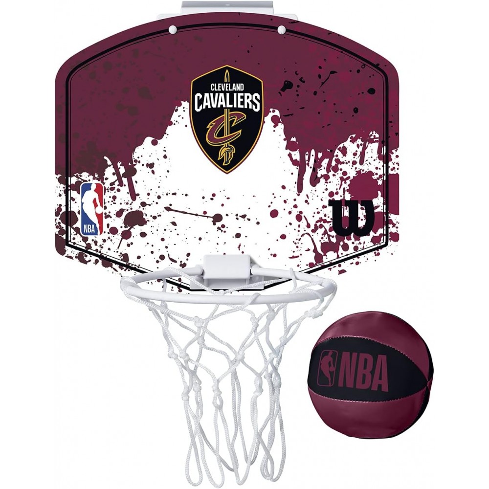 Міні-щит баскетбольний Wilson NBA Team Mini Hoop Cleveland Cavaliers (WTBA1302CLE)
