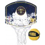 Міні-щит баскетбольний Wilson NBA Team Mini Hoop Denver Nuggets (WTBA1302DEN)