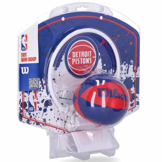 Міні-щит баскетбольний Wilson NBA Team Mini Hoop Detroit Pistons (WTBA1302DET)