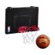 Міні-щит баскетбольний Wilson NBA Forge Team Mini Hoop 45,7х27,9 см з кільцем і сіткою (WTBA3001FRGNB)