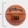 Міні-щит баскетбольний Wilson NBA Forge Team Mini Hoop 45,7х27,9 см з кільцем і сіткою (WTBA3001FRGNB)