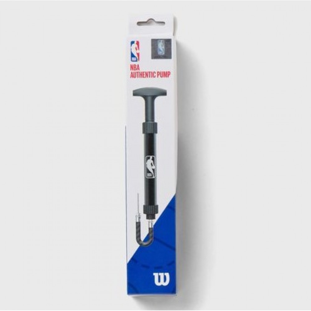 Насос Wilson NBA Authentic ручний двосторонній для спортивних м'ячів (WTBA4003NBA)