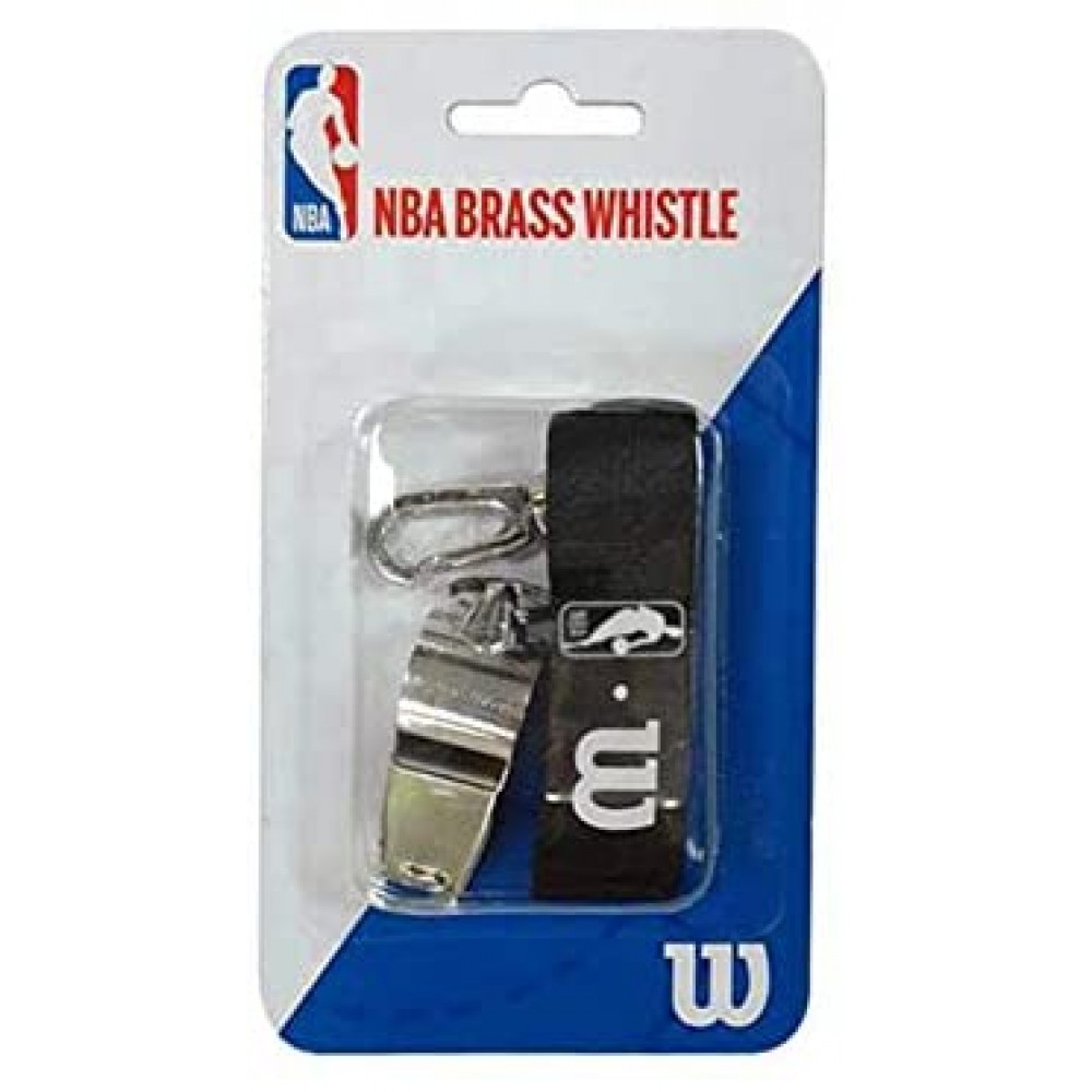 Свисток Wilson NBA Brass Whistle тренерський судейський (WTBA5000NBA)