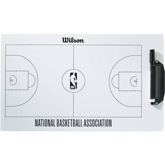 Дошка тренерська баскетбольна тактична Wilson NBA Basketball Coaches Clipboard (WTBA9002NBA)