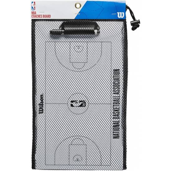 Дошка тренерська баскетбольна тактична Wilson NBA Basketball Coaches Clipboard (WTBA9002NBA)