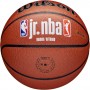 М'яч баскетбольний Wilson Junior NBA Logo Indoor Outdoor розмір 5, 6, 7 композитна шкіра (WZ2009801XB7)