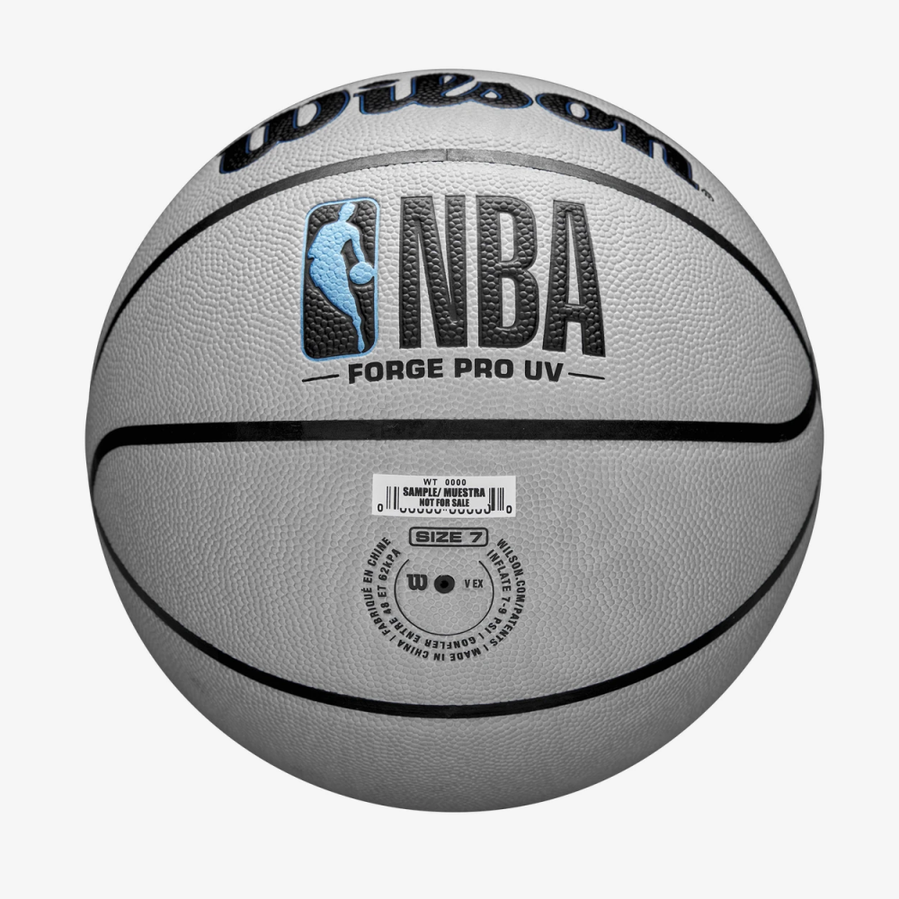 М'яч баскетбольний Wilson NBA Forge Pro UV розмір 7 композитна шкіра (WZ2010801XB7)