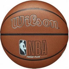 Баскетбольний м'яч Wilson NBA Forge Plus Eco розмір 7 композитна шкіра (WZ2010901XB07)