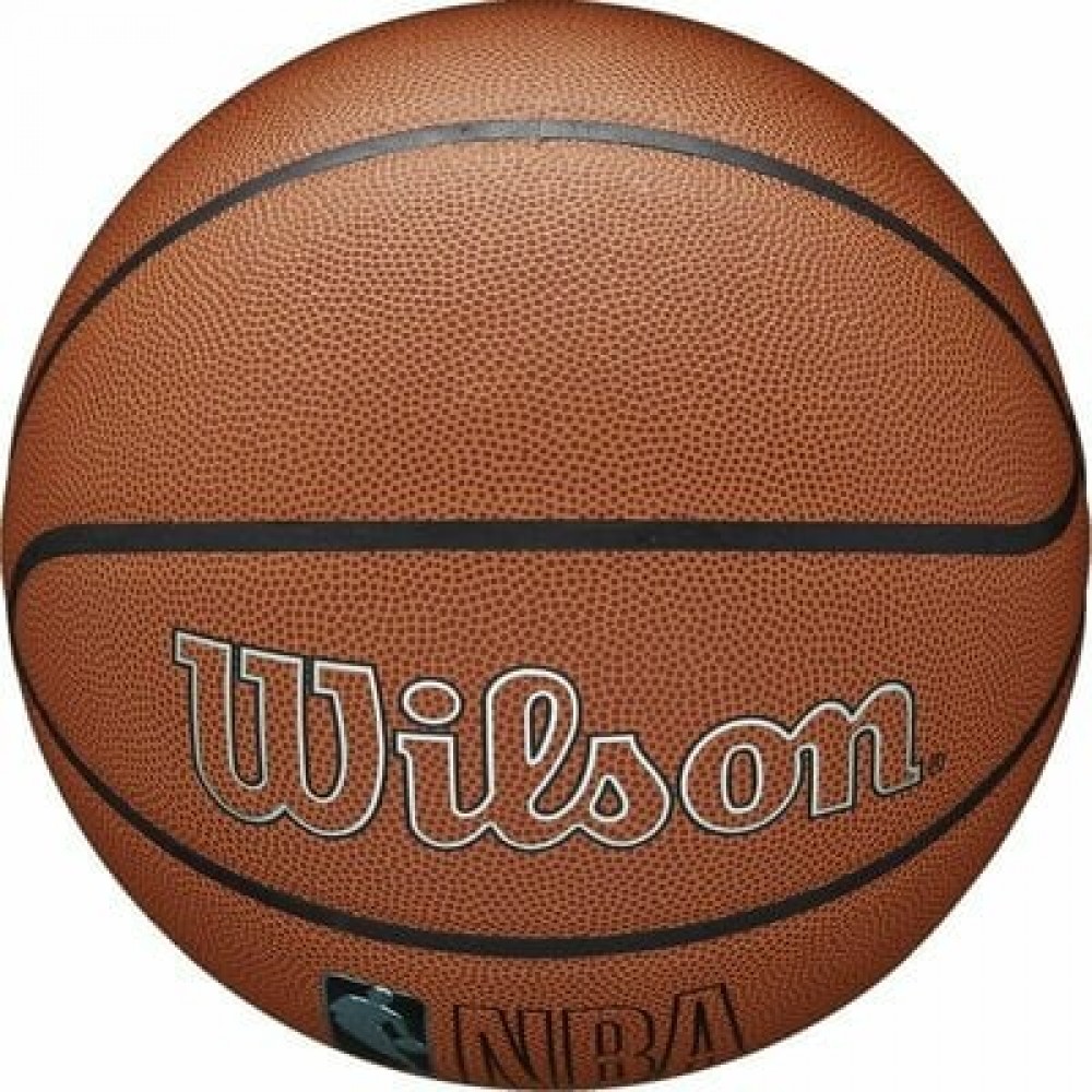 Баскетбольний м'яч Wilson NBA Forge Plus Eco розмір 7 композитна шкіра (WZ2010901XB07)