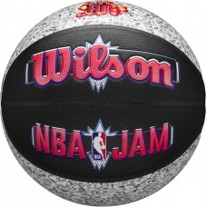 Баскетбольний м'яч Wilson NBA All Team Retro Basketball розмір 7 композитна шкіра оригінал (WZ4028501XB7)