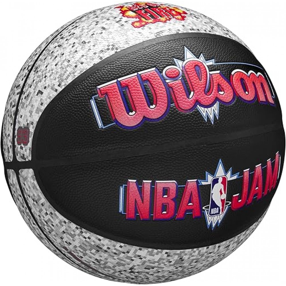 Баскетбольний м’яч Wilson NBA Jam Indoor-Outdoor розмір 7 (WZ2011801XB7) — оригінал