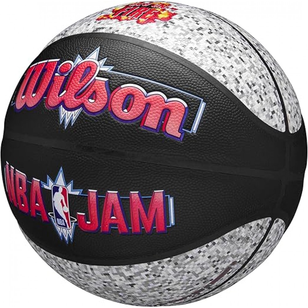 Баскетбольний м’яч Wilson NBA Jam Indoor-Outdoor розмір 7 (WZ2011801XB7) — оригінал
