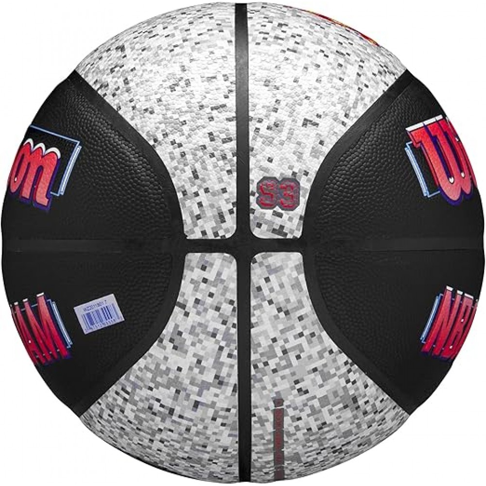 Баскетбольний м’яч Wilson NBA Jam Indoor-Outdoor розмір 7 (WZ2011801XB7) — оригінал