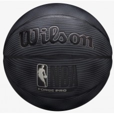 Баскетбольний м'яч Wilson NBA Forge Pro Midnight Indoor/Outdoor Basketball розмір 7 композитна шкіра оригінал (WZ2015101XB)