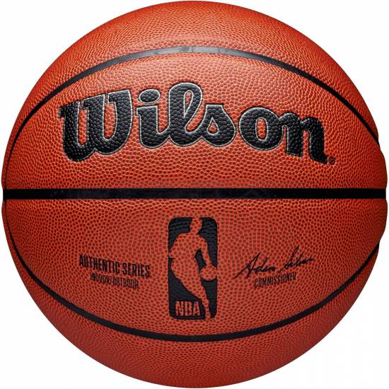 Баскетбольний м'яч Wilson NBA Authentic Indoor-Outdoor Basketball розмір 7 оригінал (WZ2016501XB7) Баскетбольний м'яч Wilson NBA Authentic Indoor-Outdoor Basketball розмір 7 оригінал (WZ2016501XB7)