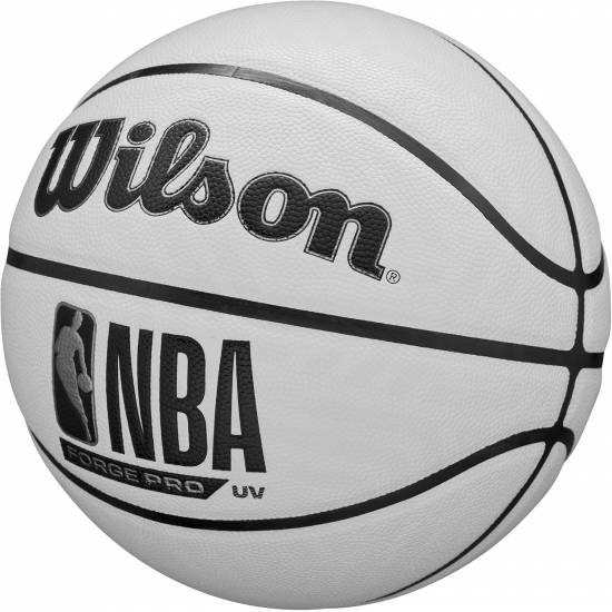 М'яч баскетбольний Wilson NBA Forge Pro UV Indoor-Outdoor Basketball розмір 7 композитна шкіра (WZ2016701XB7)