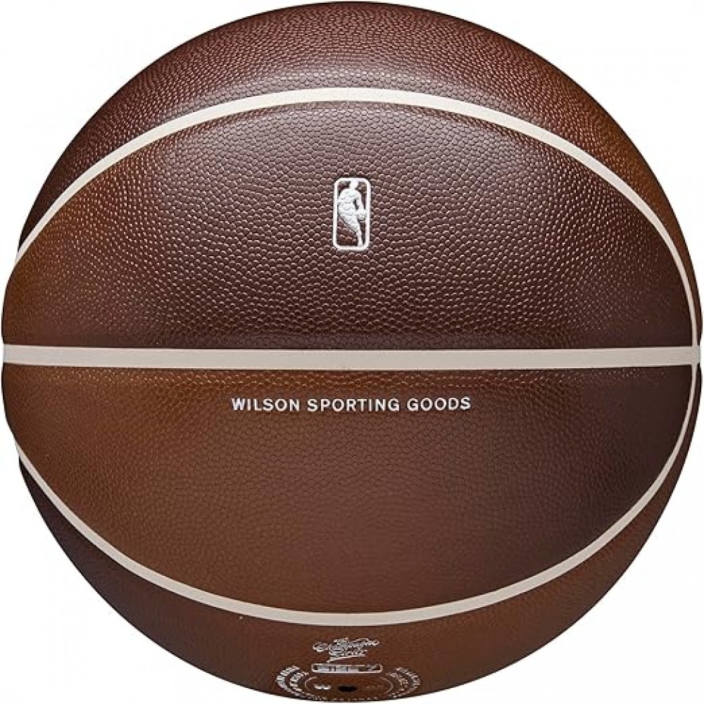 Баскетбольний м'яч Wilson NBA CHAMPAGNE SERIES 1 CELEBRATION Basketball розмір 7 композитна шкіра оригінал (WZ2018901XB7)