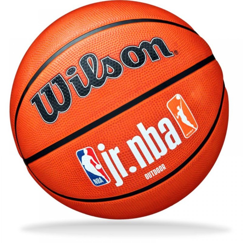 М'яч баскетбольний Wilson Junior NBA Authentic Outdoor розмір 5, 6, 7 гумовий (WZ3011801XB06)