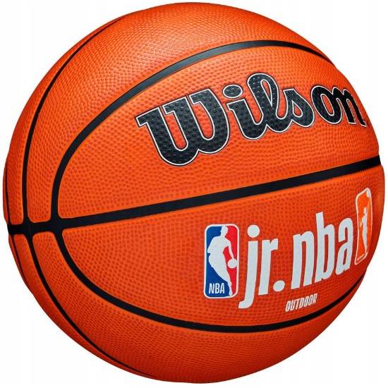 М'яч баскетбольний Wilson Junior NBA Authentic Outdoor розмір 5, 6, 7 гумовий (WZ3011801XB06)