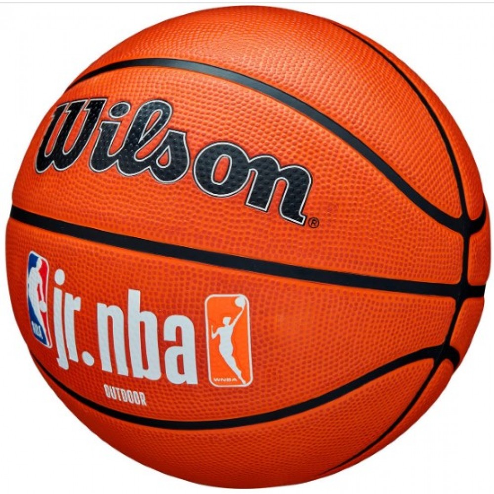М'яч баскетбольний Wilson Junior NBA Authentic Outdoor розмір 5, 6, 7 гумовий (WZ3011801XB06)