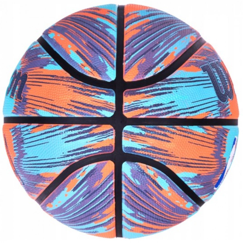 М'яч баскетбольний Wilson NBA DRV Pro Streak Outdoor Basketball розмір 6, 7 гумовий для гри на вулиці-залі (WZ3012501XB6)