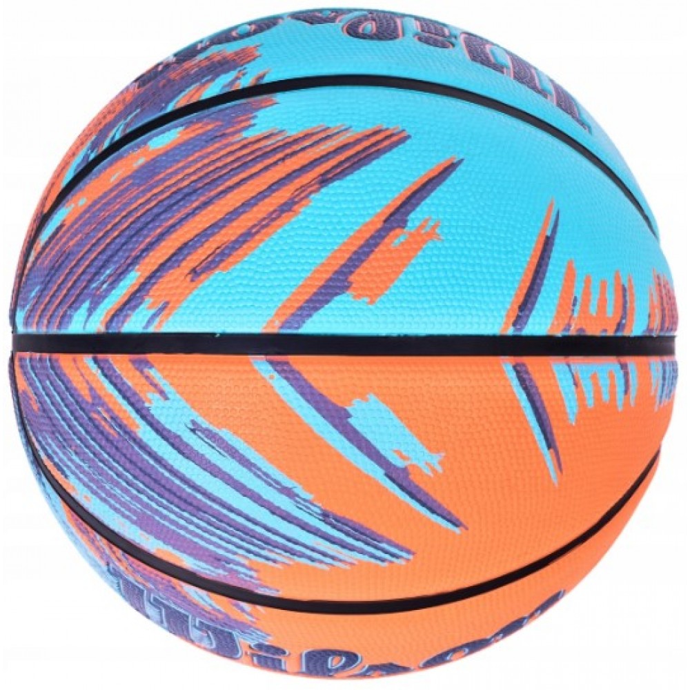 М'яч баскетбольний Wilson NBA DRV Pro Streak Outdoor Basketball розмір 6, 7 гумовий для гри на вулиці-залі (WZ3012501XB6)