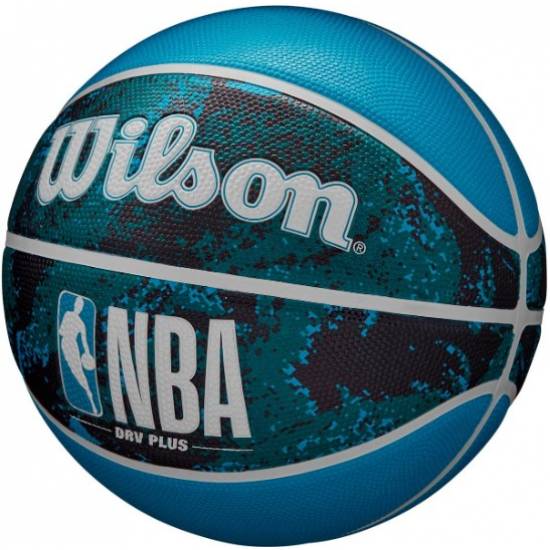 М'яч баскетбольний Wilson NBA DRV Plus розмір 5, 6, 7 гумовий для гри на вулиці-залі (WZ3012602XB7)