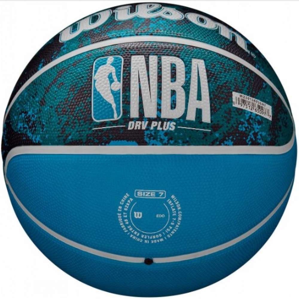 М'яч баскетбольний Wilson NBA DRV Vibe розмір 5, 6, 7 гумовий для гри на вулиці-залі (WZ3012602XB7)