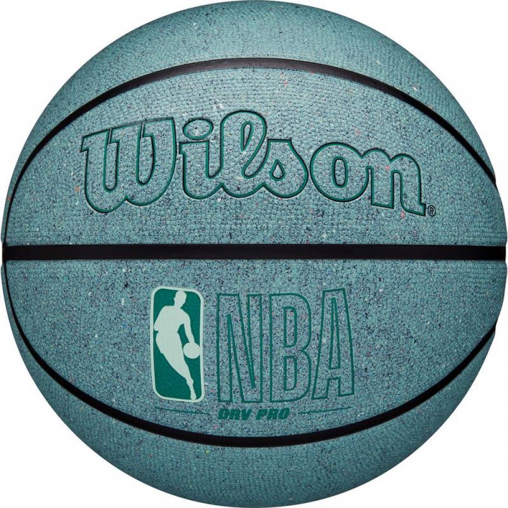 М'яч баскетбольний Wilson NBA DRV Pro Eco розмір 6, 7 гумовий для гри на вулиці (WZ3012901XB7)