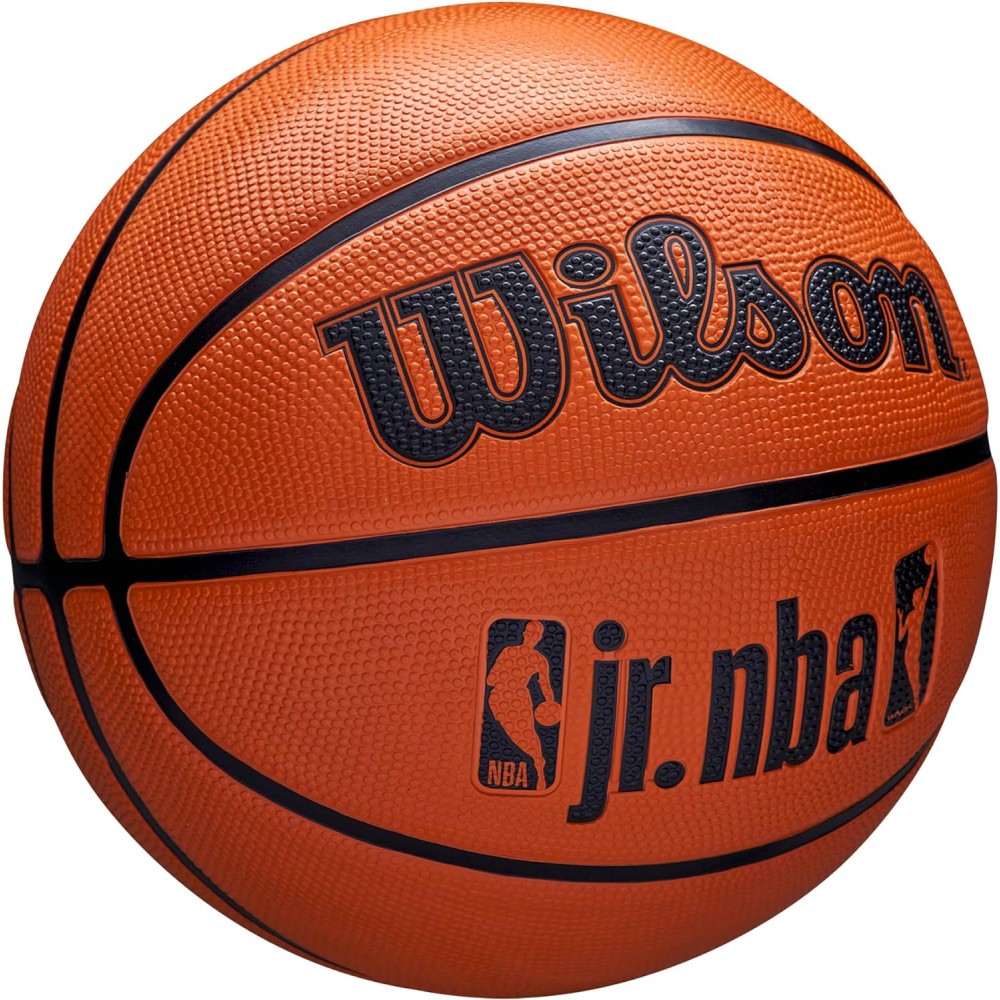 М'яч баскетбольний Wilson Junior NBA Outdoor розмір 5, 6, 7 гумовий (WZ3013001XB5)