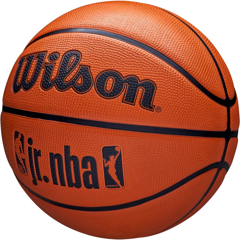 М'яч баскетбольний Wilson Junior NBA Outdoor розмір 5, 6, 7 гумовий (WZ3013001XB5)