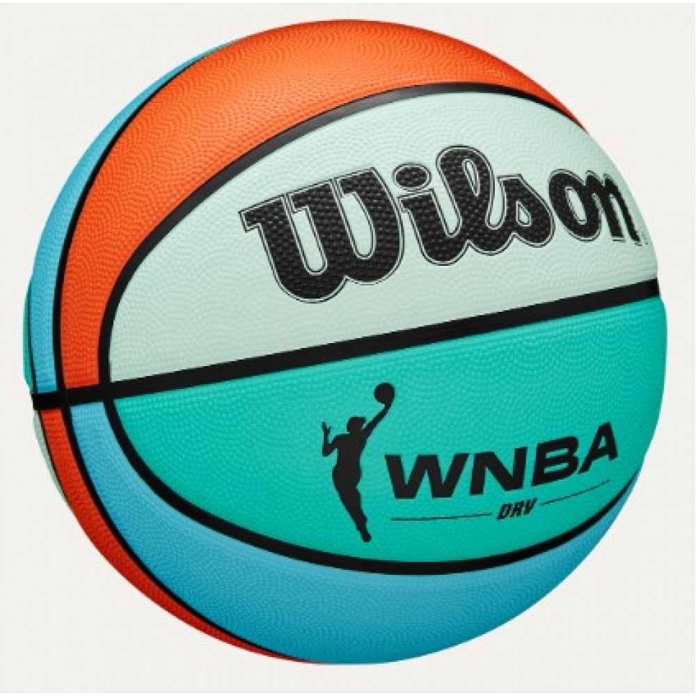 Баскетбольний м'яч Wilson WNBA DRV Bright Outdoor розмір 6 гумовий оригінал (WZ3016801XB6)