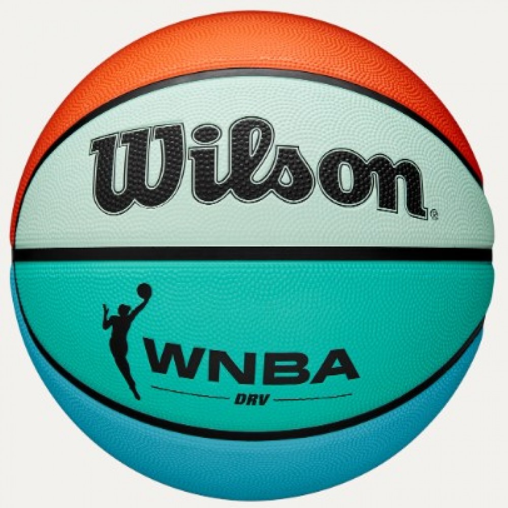 Баскетбольний м'яч Wilson WNBA DRV Bright Outdoor розмір 6 гумовий оригінал (WZ3016801XB6)