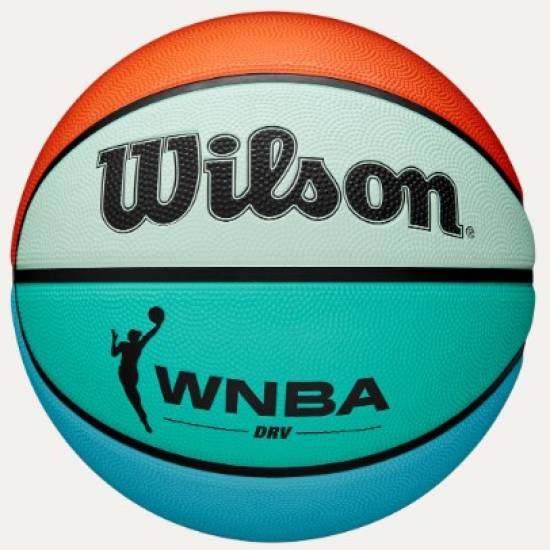 Баскетбольний м'яч Wilson WNBA DRV Bright Outdoor розмір 6 гумовий оригінал (WZ3016801XB6) Баскетбольний м'яч Wilson WNBA DRV Bright Outdoor розмір 6 гумовий оригінал (WZ3016801XB6)