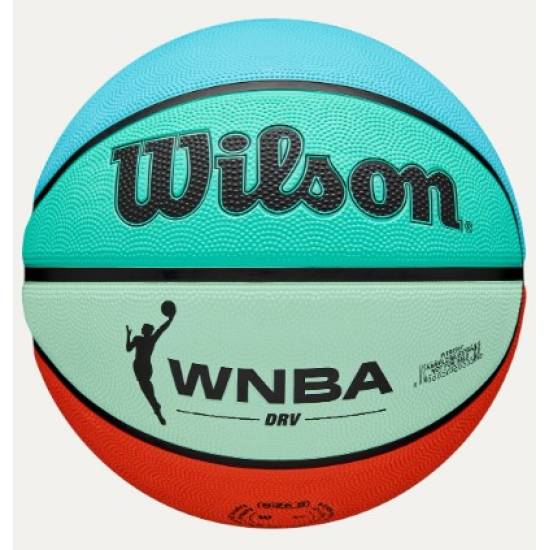 Баскетбольний м'яч Wilson WNBA DRV Bright Outdoor розмір 6 гумовий оригінал (WZ3016801XB6) Баскетбольний м'яч Wilson WNBA DRV Bright Outdoor розмір 6 гумовий оригінал (WZ3016801XB6)