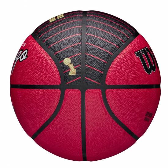 М'яч баскетбольний Wilson NBA Team City Collector Chicago Bulls розмір 7 композитна шкіра (WZ4003905XB7)