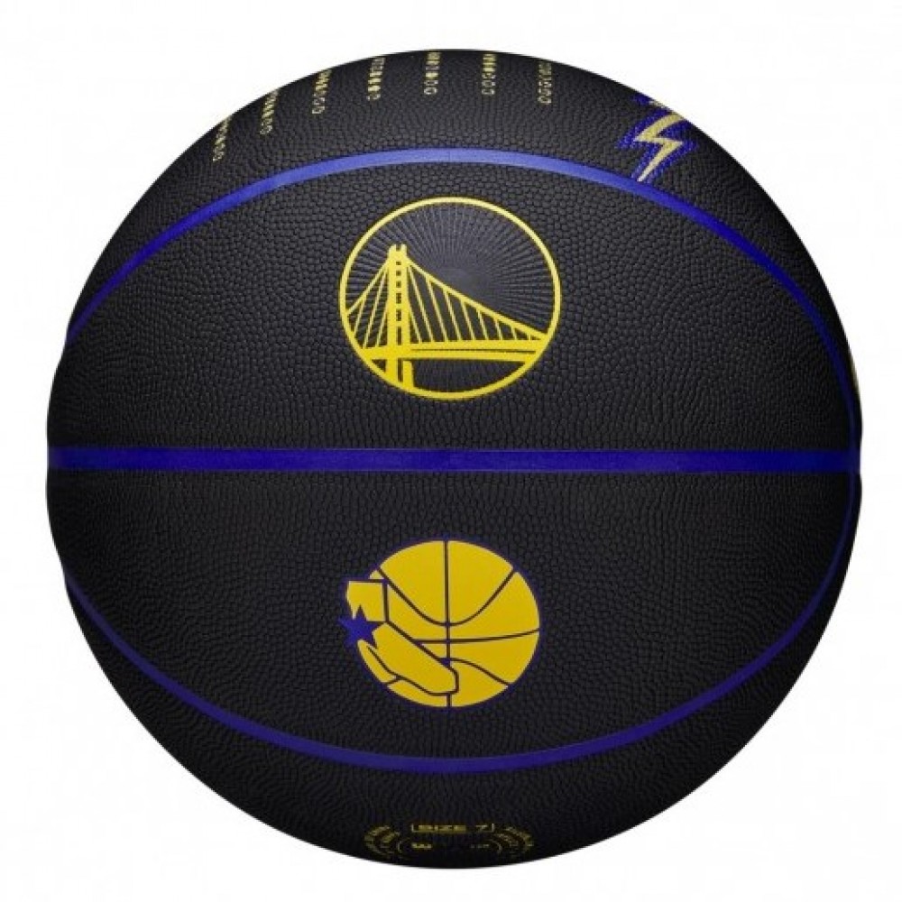 М'яч баскетбольний Wilson NBA Team City Collector Golden State Warriors розмір 7 композитна шкіра (WZ4003910XB7)