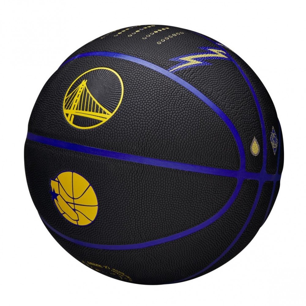 М'яч баскетбольний Wilson NBA Team City Collector Golden State Warriors розмір 7 композитна шкіра (WZ4003910XB7)