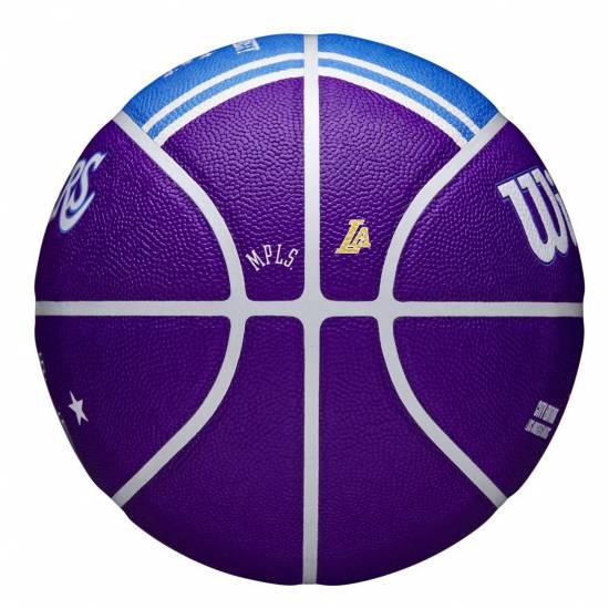 М'яч баскетбольний Wilson NBA Team City Edition Los Angeles Lakers розмір 7 композитна шкіра (WZ4003914XB7)