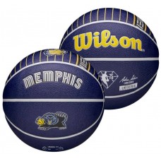 М'яч баскетбольний Wilson NBA Team City Edition Collector Memphis Grizzlies розмір 7 композитна шкіра (WZ4003915XB7)