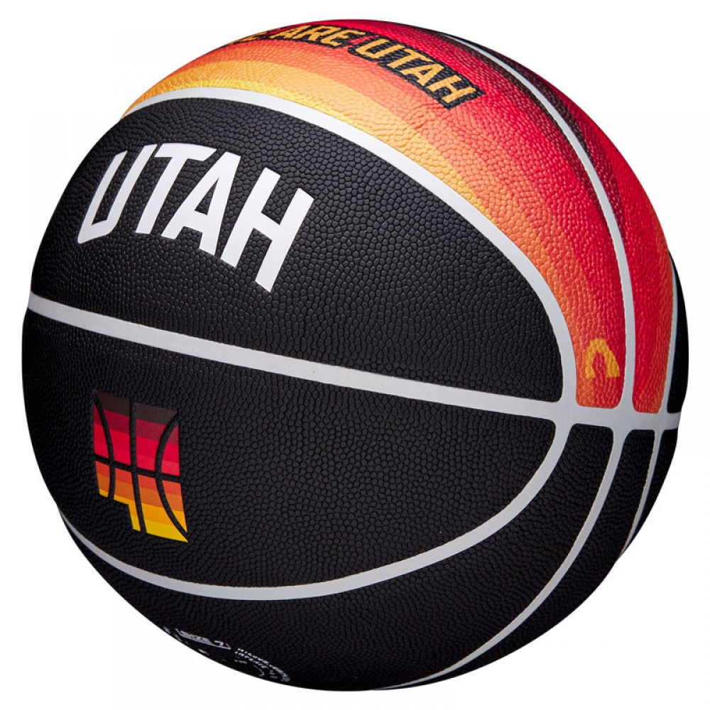 М'яч баскетбольний Wilson NBA Team City Edition Collector Uta Jazz розмір 7 композитна шкіра (WZ4003929XB7)
