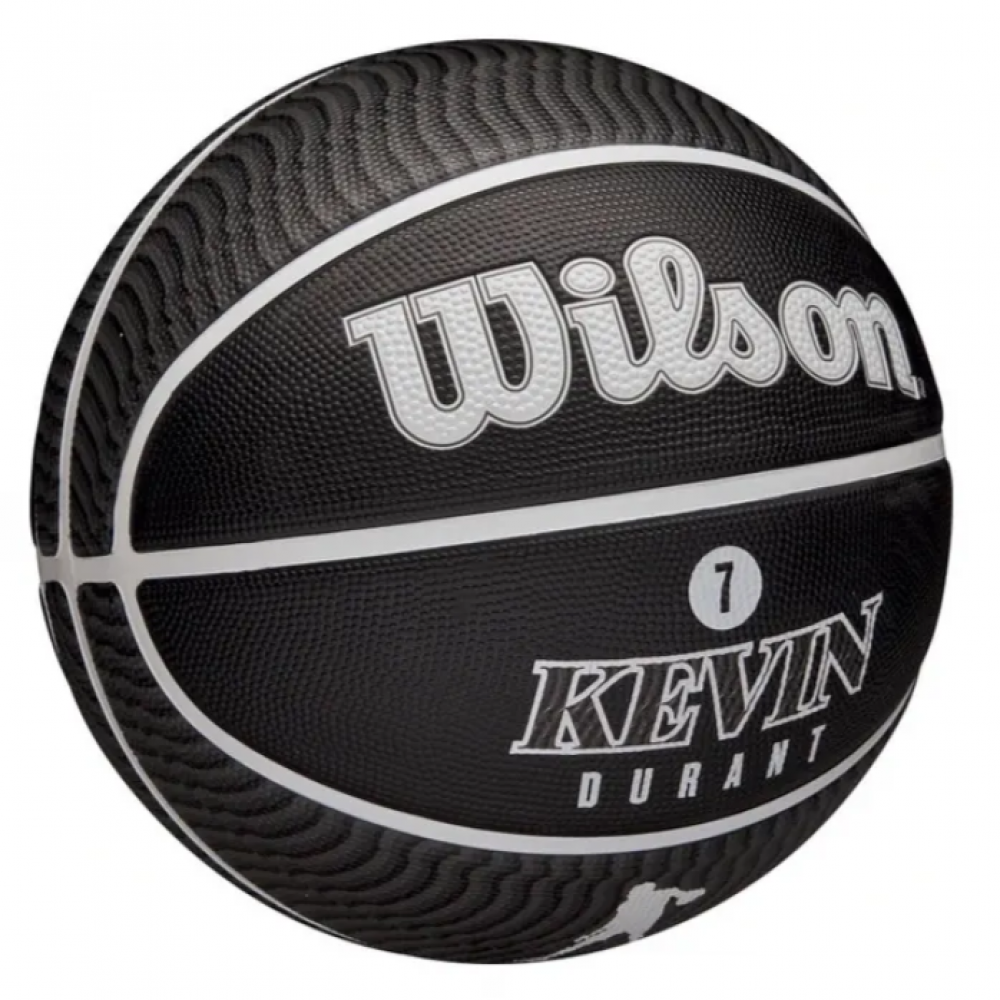 М'яч баскетбольний Wilson NBA Player Icon Kevin Durant Outdoor розмір 7 гумовий (WZ4006001XB7)