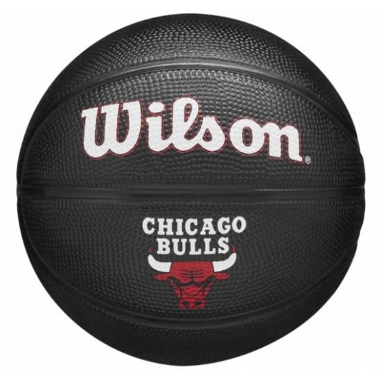 Міні-м'яч баскетбольний Wilson Mini Chicago Bulls розмір 3 (WZ4017602XB03)