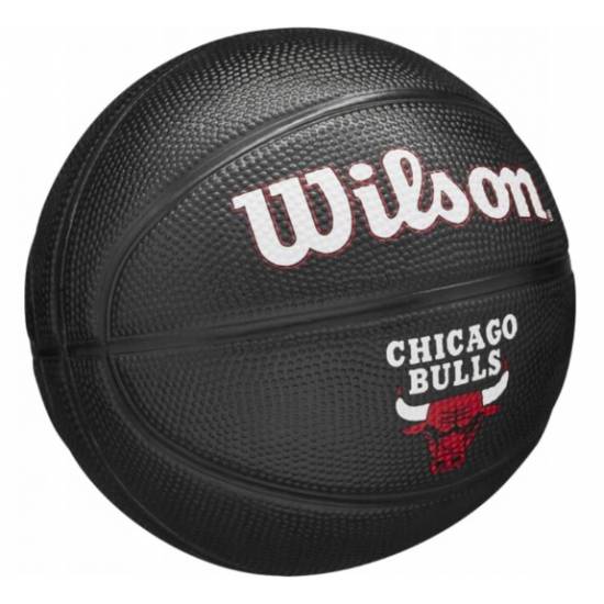 Міні-м'яч баскетбольний Wilson Mini Chicago Bulls розмір 3 (WZ4017602XB03)