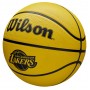 Баскетбольний м’яч Wilson NBA Los Angeles Lakers Outdoor р.7 гумовий (WZ4025414XB) — оригінал