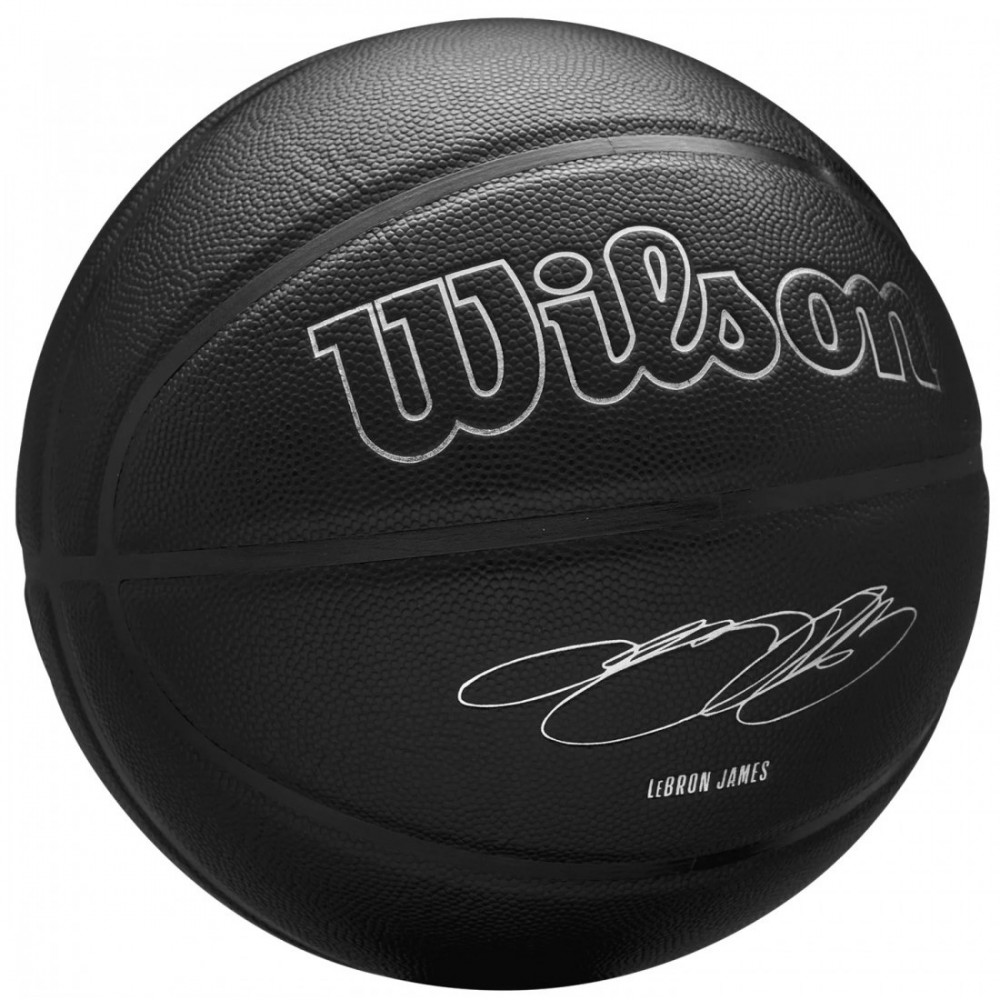 Баскетбольний м’яч Wilson NBA Player NIGHTMODE Lebron Basketball р.7 гумовий (WZ4026801XB) — оригінал