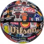 Баскетбольний м'яч Wilson NBA All Team Retro Basketball розмір 7 композитна шкіра оригінал (WZ4028501XB7) Баскетбольний м'яч Wilson NBA All Team Retro Basketball розмір 7 композитна шкіра оригінал (WZ4028501XB7)