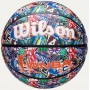 Баскетбольний м’яч Wilson WNBA All Team Retro Basketball розмір 6 композитна шкіра (WZ4033301XB) — оригінал