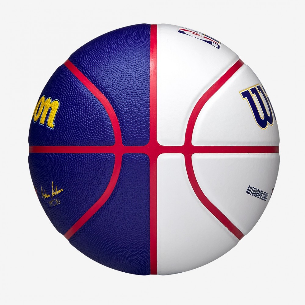 М'яч баскетбольний для афтографів Wilson NBA Team All Star Autographe розмір 7 сувенірний (WZ4034101XB7)