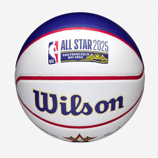 М'яч баскетбольний для афтографів Wilson NBA Team All Star Autographe розмір 7 сувенірний (WZ4034101XB7) М'яч баскетбольний для афтографів Wilson NBA Team All Star Autographe розмір 7 сувенірний (WZ4034101XB7)